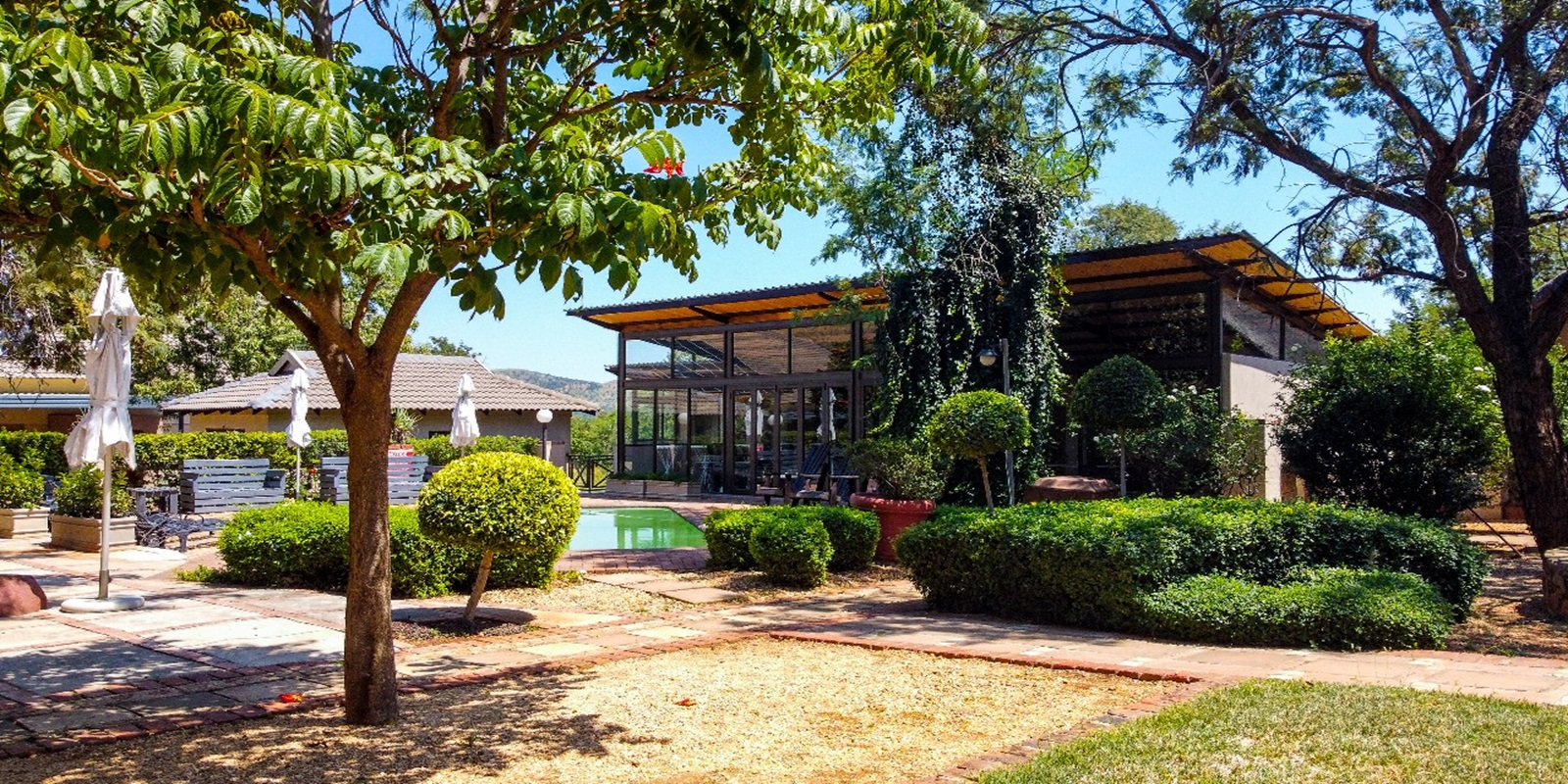 Pergola at Thaba Legae